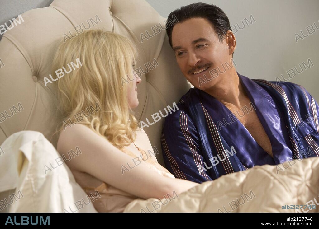 DAKOTA FANNING and KEVIN KLINE in THE LAST OF ROBIN HOOD, 2013, directed by CAMBELL WESTMORELAND and RICHARD GLATZER. Copyright KILLER FILMS.