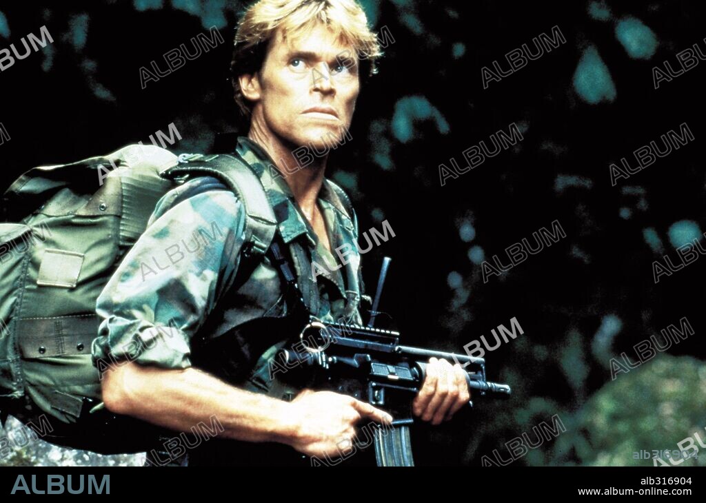 WILLEM DAFOE in CLEAR AND PRESENT DANGER, 1994, unter der Regie von PHILLIP NOYCE. Copyright PARAMOUNT PICTURES.