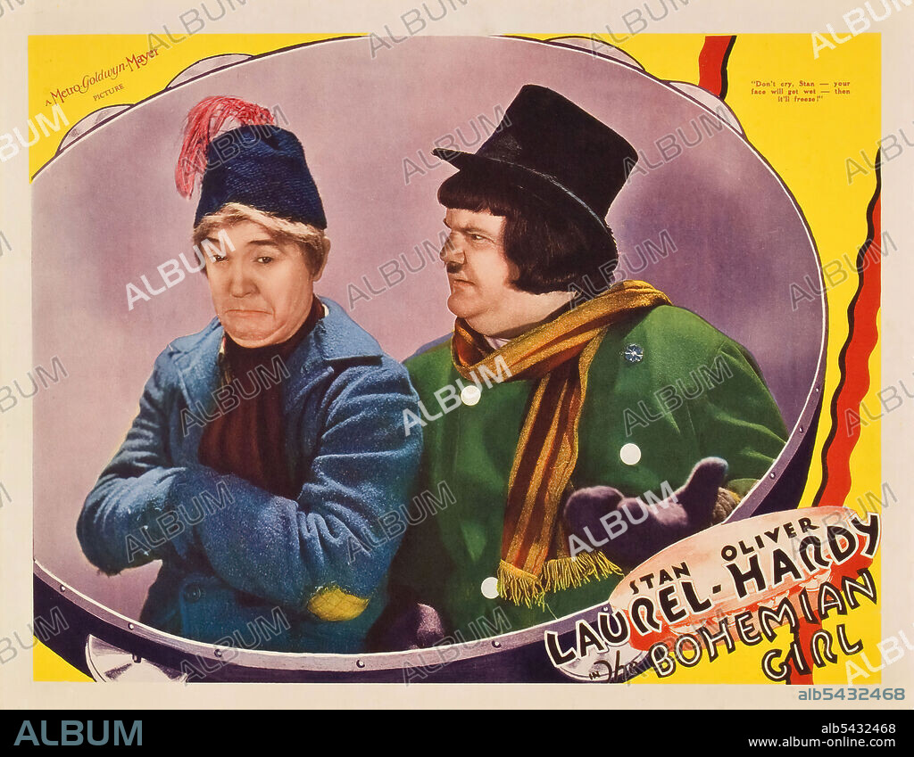 OLIVER HARDY und STAN LAUREL in LAUREL & HARDY - DAS MÄDEL AUS DEM BÖHMERWALD, 1936 (THE BOHEMIAN GIRL), unter der Regie von CHARLEY ROGERS und JAMES W. HORNE. Copyright HAL ROACH/MGM.