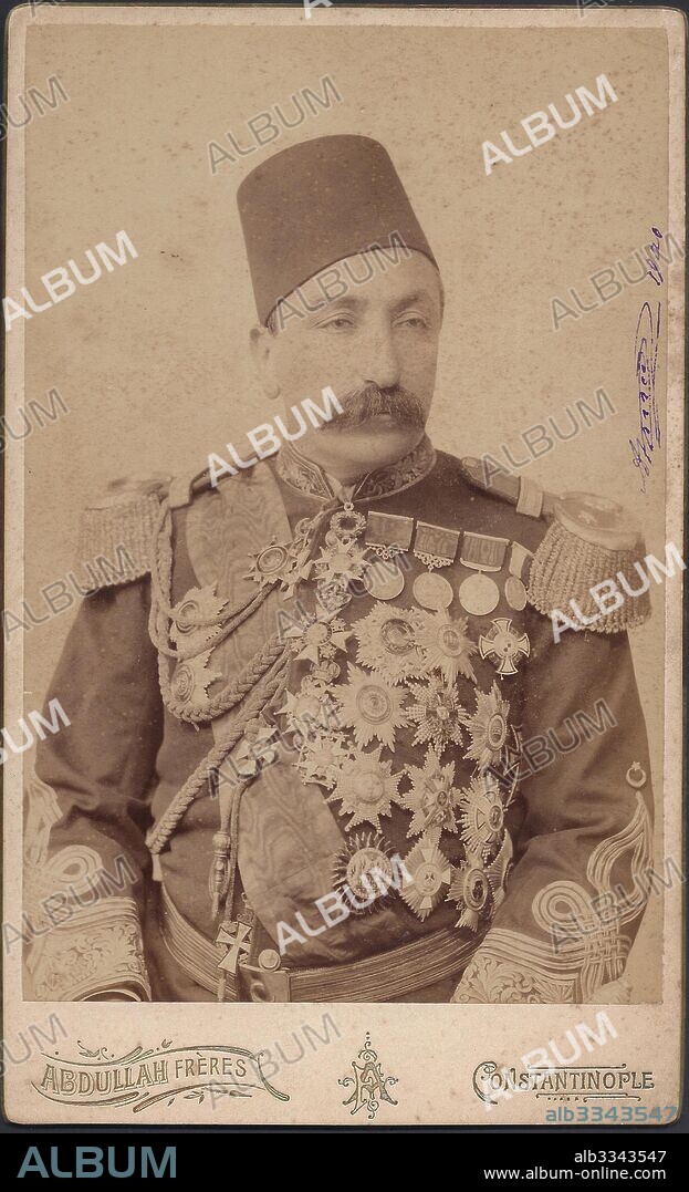 ANONYM. Sultan Abdülhamid II (1842-1918), Emperor of the Ottomans, Caliph of the Faithful.