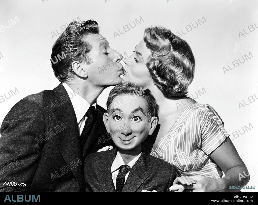 DANNY KAYE and MAI ZETTERLING in KNOCK ON WOOD, 1954, directed by MELVIN FRANK and NORMAN PANAMA. Copyright PARAMOUNT PICTURES.
