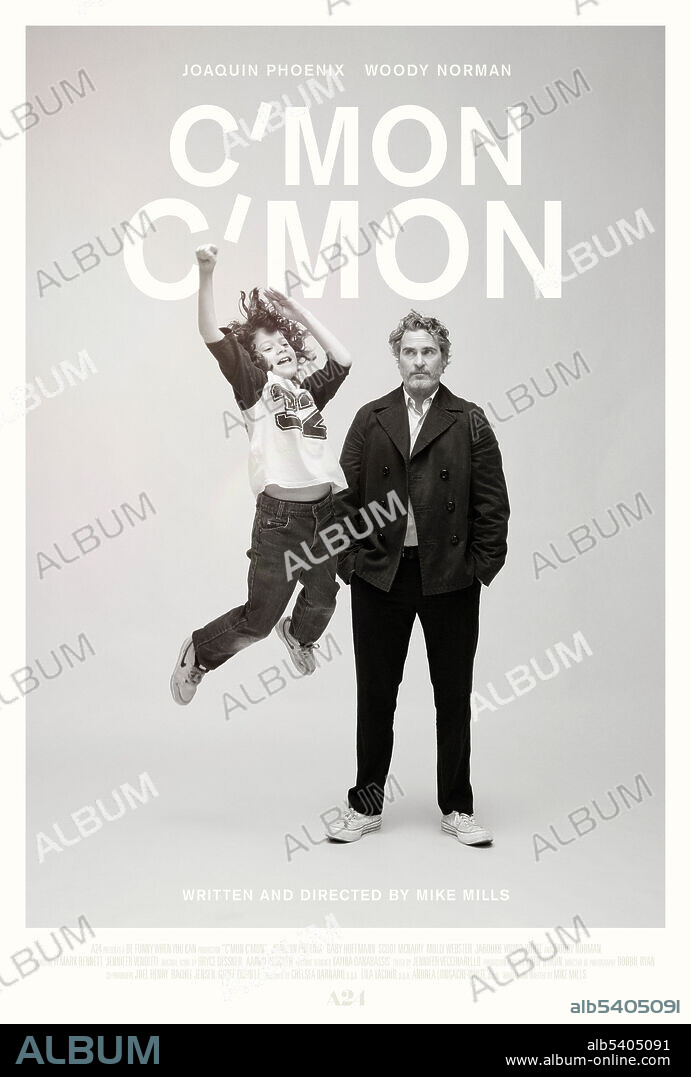 Poster of C'MON C'MON, 2021, directed by MIKE MILLS. Copyright A24 / Bron Creative.