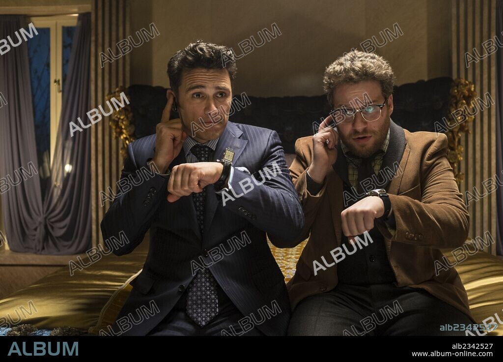 JAMES FRANCO y SETH ROGEN en THE INTERVIEW, 2014, dirigida por EVAN GOLDBERG y SETH ROGEN. Copyright COLUMBIA PICTURES/POINT GREY PICTURES.