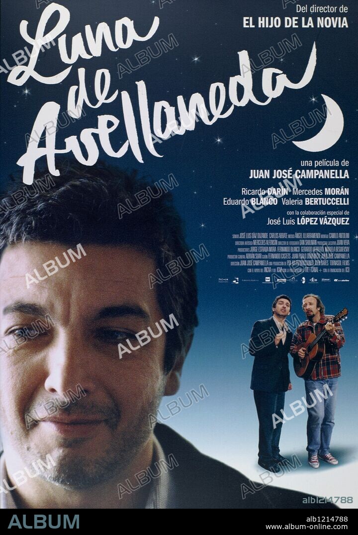 Poster de LUNA DE AVELLANEDA, 2004, dirigida por JUAN JOSE CAMPANELLA. Copyright POL-KA/JEMPSA/CIEN BARES/TORNASOL FILMS.