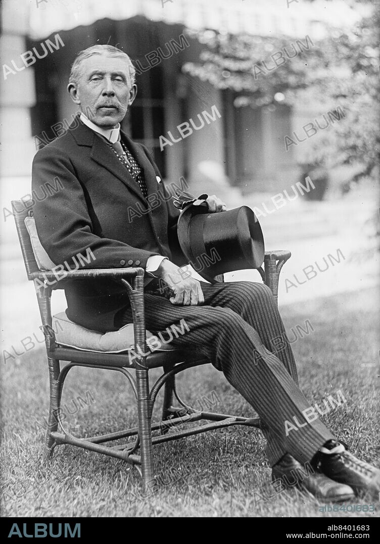 HARRIS & EWING. Belgian Mission To U.S. Baron Ludovic Moncheur, Head of Mission, Washington DC, 1917. Belgian diplomat, ambassador extraordinary and minister plenipotentiary to the king of Belgium.