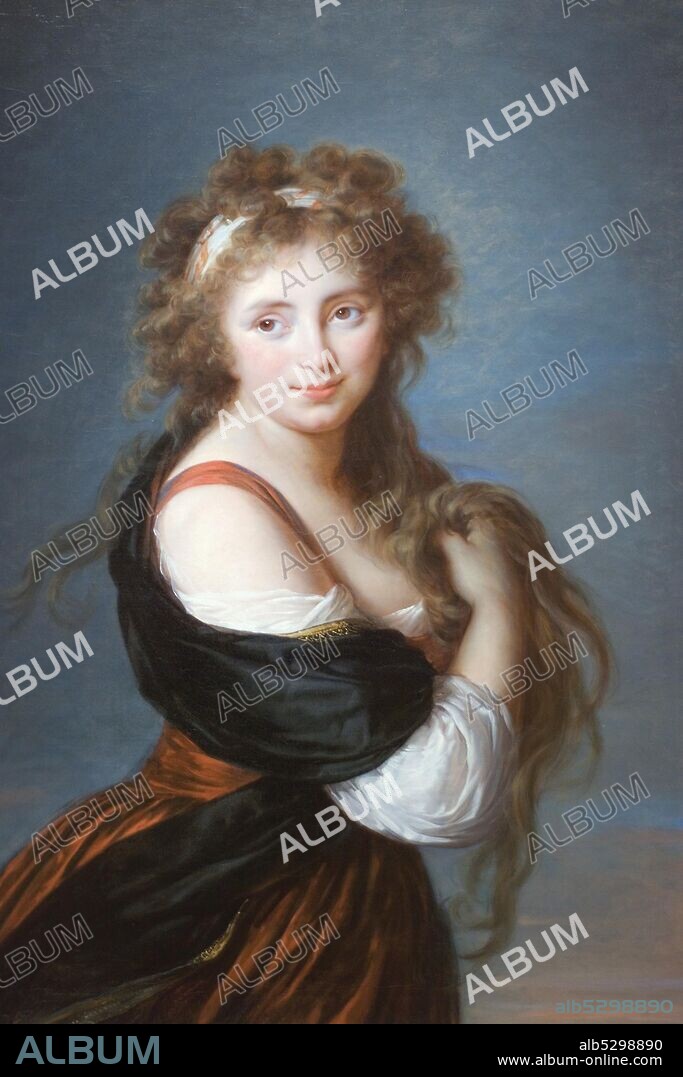 Hyacinthe Gabrielle Roland, Marchioness Wellesley, (formerly Countess of Mornington).  Élisabeth Louise Vigée Le Brun (16 April 1755 – 30 March 1842), also known as Madame Lebrun or Madame Le Brun, was a prominent French portrait painter of the late eighteenth century..