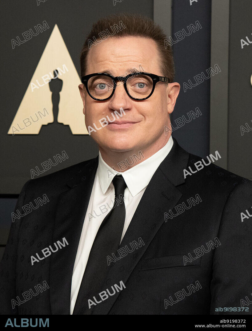 February 13, 2023, Beverly Hills, California, USA: Actor BRENDAN FRASER attends the Academy Awards 2023 Oscars Nominee Luncheon. (Credit Image: © Billy Bennight/ZUMA Press Wire).
