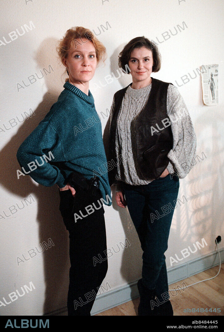 Göteborgs-TV - SVT- Polisen och pyromanen 1994 - Maria Lundquist och Ewa Carlsson *** Local Caption ***  ²jr(©_r PolisenochPyromanen-07.jpg. KAMERAREPORTAGE.