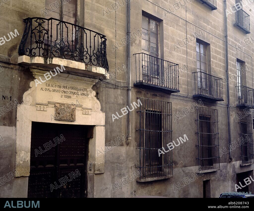 CASA DE IVAN BARGAS SITUADA EN LA CALLE DOCTOR METAMENDI NUMERO EN ELLA SIRVIO SAN ISIDRO FUE DERRUIDA A FINALES DEL SIGLO XX.