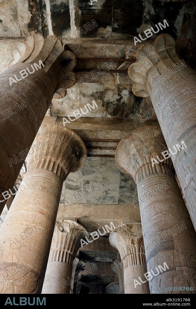 El Templo de Edfu está ubicado en la ciudad de Edfu (Egipto), que durante el periodo grecorromano fue conocida como Apolinópolis Magna, dedicada al dios de los dioses, Horus-Apolo.