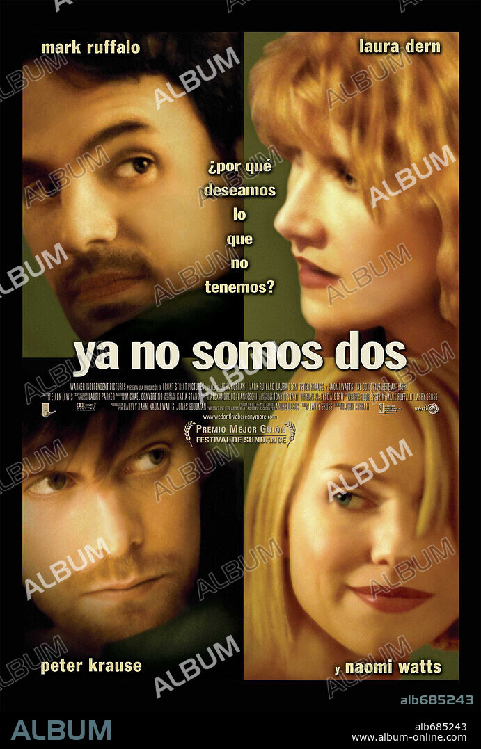 Poster de YA NO SOMOS DOS, 2004 (WE DON'T LIVE HERE ANYMORE), dirigida por JOHN CURRAN. Copyright WARNER INDEPENDENT PICTURES.
