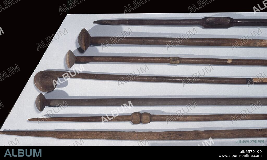 BASTONES DE MENCEY DE AÑEPATACO (REY GUANCHE).