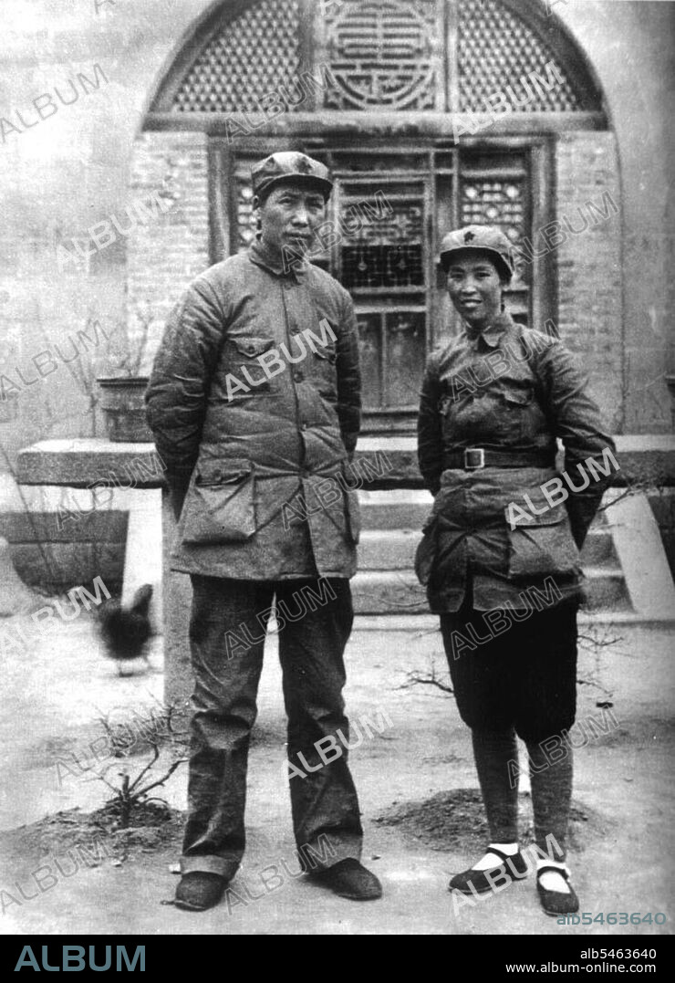 He Zizhen (1910-1984) from Jiangxi, was married to Mao from May 1928 to 1939. She was the mother of Mao Anhong, Li Min, and four other children.