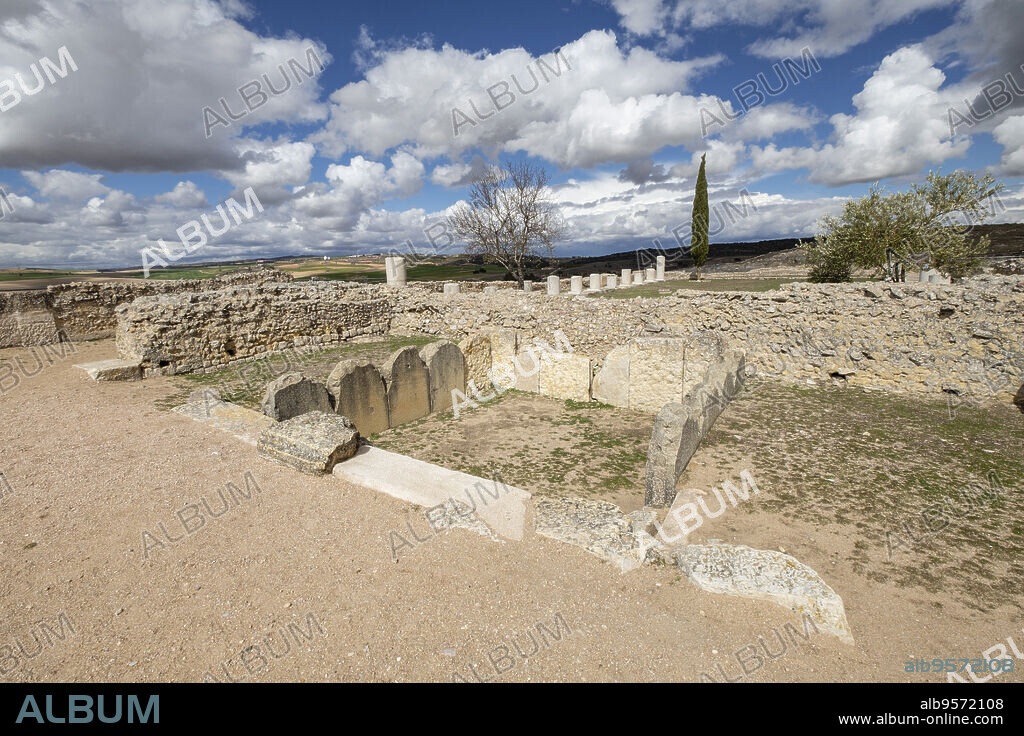 Termas Monumentales, parque arqueológico de Segóbriga, Saelices, Cuenca, Castilla-La Mancha, Spain.