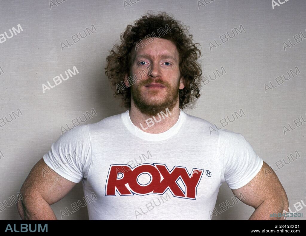 STOCKHOLM 1980APR. Tyngdlyftaren Lennart "Hoa-Hoa" Dahlgren porträtt i april 1980 i Stockholm.. Foto: Olle Lindeborg / SCANPIX / Kod: 190.