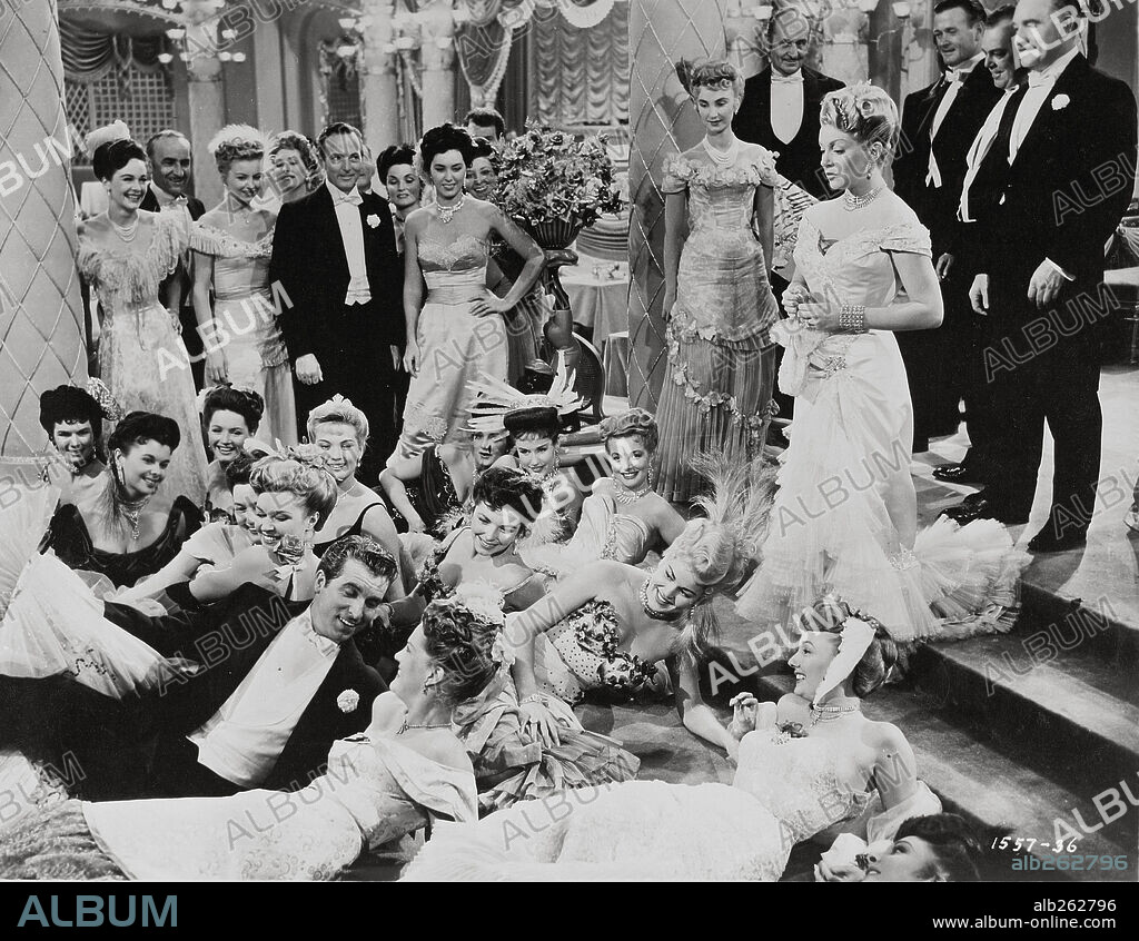 LANA TURNER in THE MERRY WIDOW, 1952, unter der Regie von CURTIS BERNHARDT. Copyright METRO GOLDWYN MAYER.