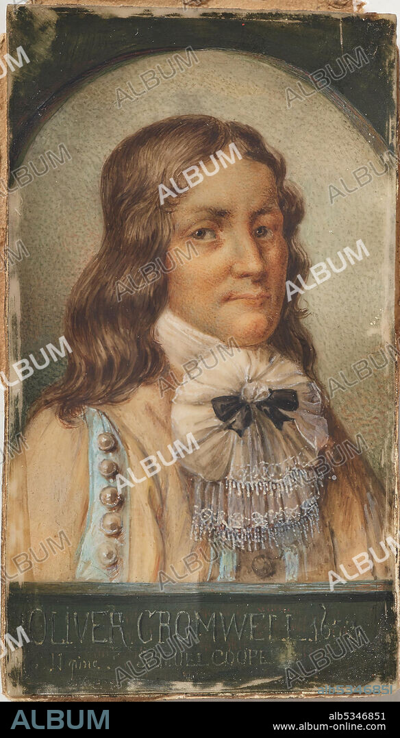SAMUEL COOPER. Portrait of Oliver Cromwell (1599-1658).