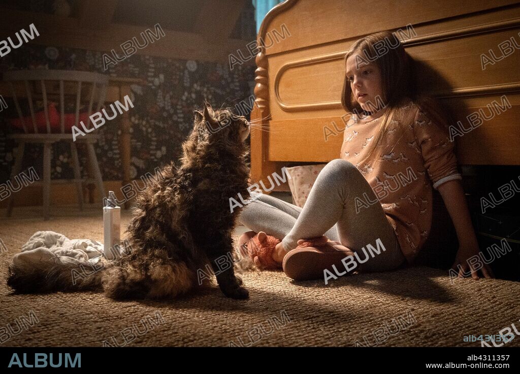 JETE LAURENCE in PET SEMATARY, 2019, directed by DENNIS WIDMYER and KEVIN KOLSCH. Copyright Alphaville Films / Paramount Pictures.
