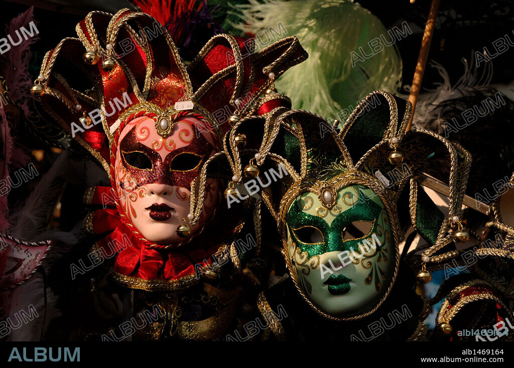CARNAVAL DE VENECIA. MASCARAS. Italia.