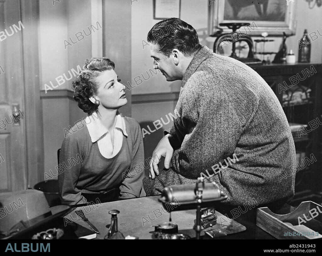 ANN SHERIDAN and VICTOR MATURE in STELLA, 1950, directed by CLAUDE BINYON. Copyright 20TH CENTURY FOX.