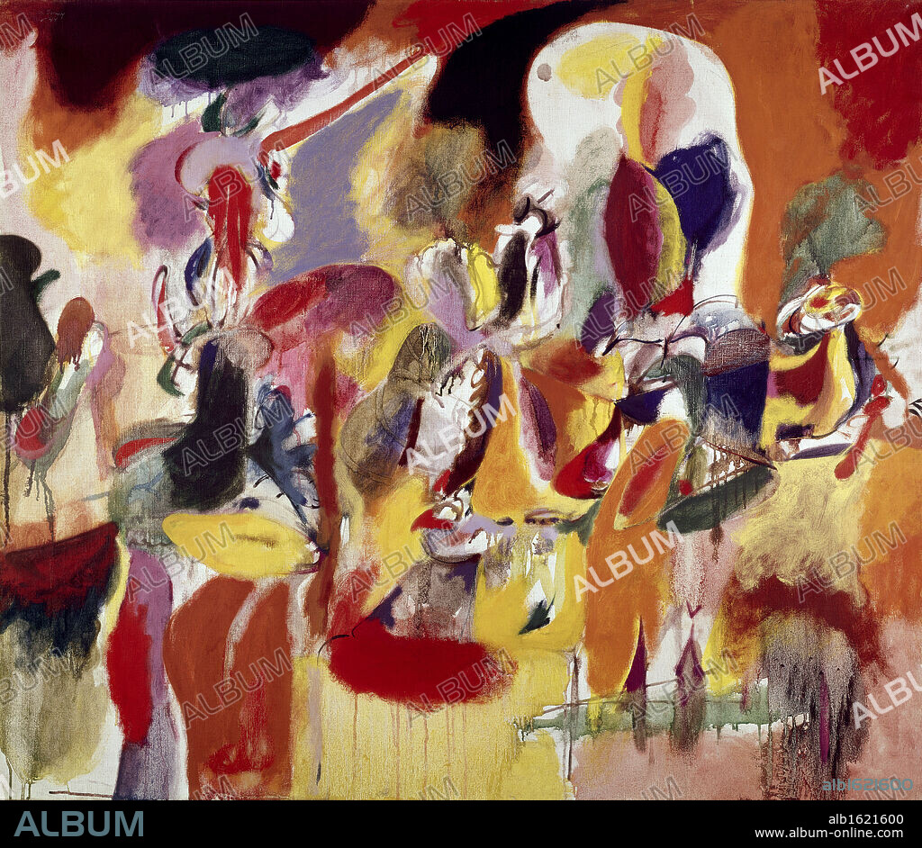 Water of the Flowery Mill by Arshile Gorky, 1944, 1904-1948.