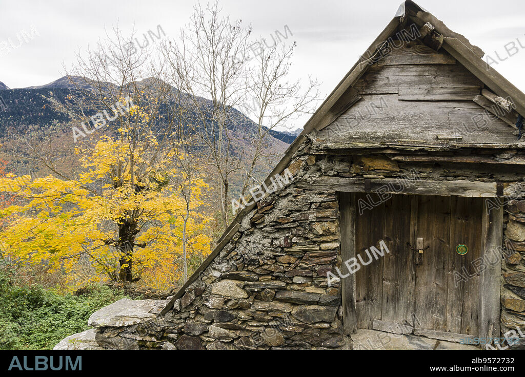 Bordas, Bausen, valle de Aran, cordillera de los Pirineos, Spain, europe.