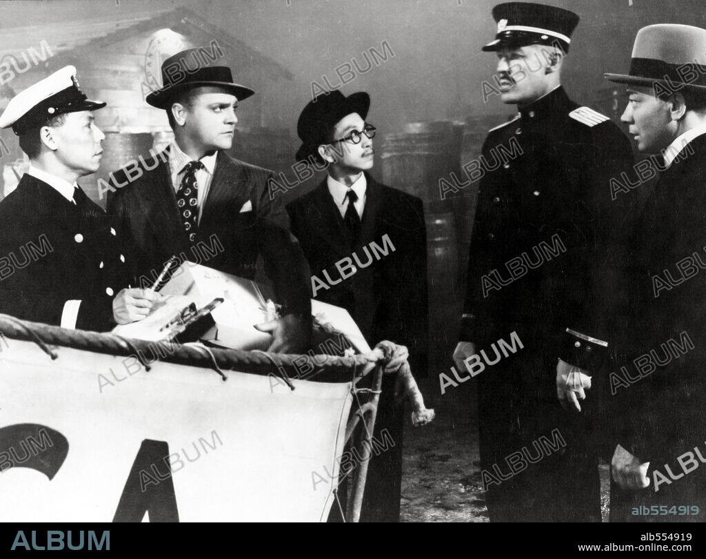 JAMES CAGNEY in BLOOD ON THE SUN, 1945, directed by FRANK LLOYD. Copyright UNITED ARTISTS.