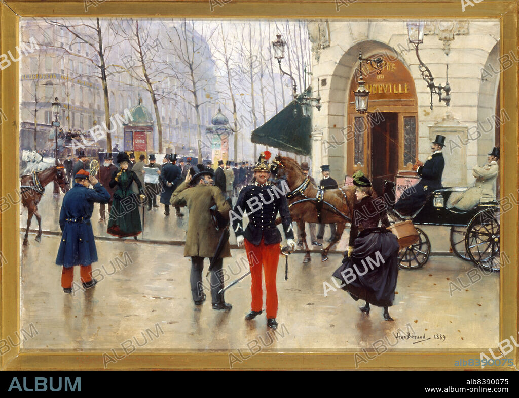 JEAN BERAUD. Vaudeville theatre, 1889.