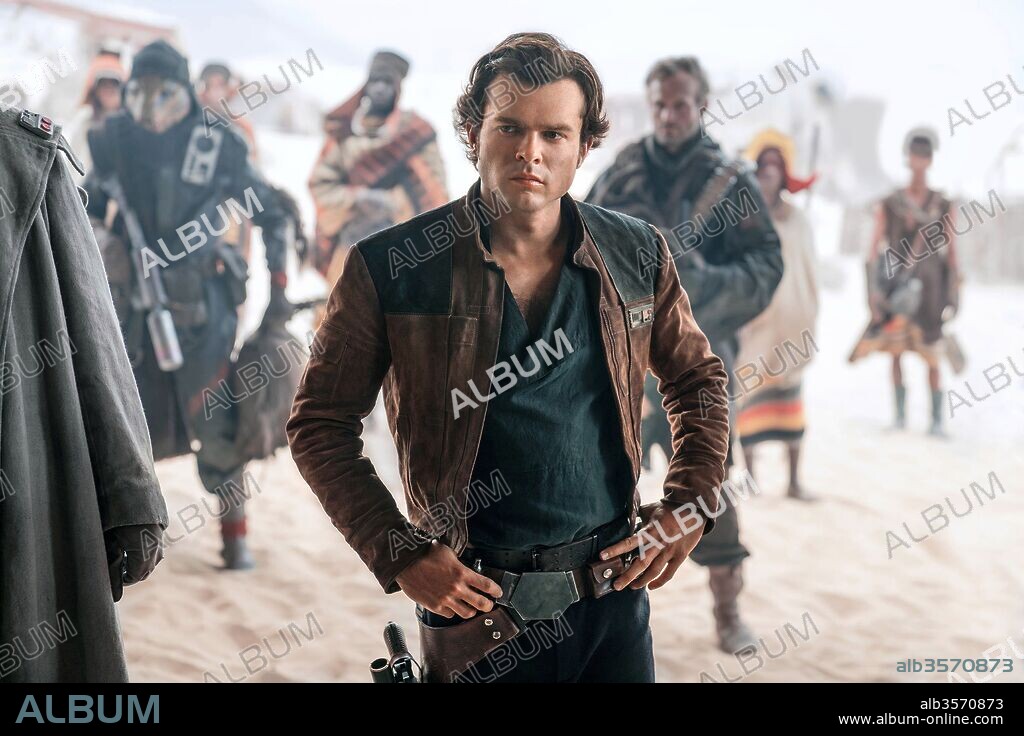 ALDEN EHRENREICH en HAN SOLO: UNA HISTORIA DE STAR WARS, 2018 (SOLO: A STAR WARS STORY), dirigida por RON HOWARD. Copyright Lucasfilm/Walt Disney Productions.