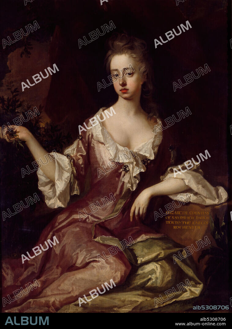 MICHAEL DAHL. Elizabeth Countess of Sandwich (c.1674-1757), 1690-1740.