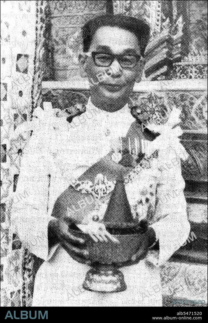 Major Luang Khuang Abhaiwongse (May 17, 1902 - March 15, 1968) was Prime Minister of Thailand three times. During World War II he received the title Major after joining the guard of King Prajadhipok (Rama VII). In the governments of Phraya Phahol Pholphayuhasena and Plaek Phibunsongkhram he became a minister, and was elected as Prime Minister on August 1, 1944, after Plaek's plans to move the capital to Phetchabun and to create the Phutthamonthon park failed to get enough approval from Parliament. On August 17, 1945 he resigned to make way for a new administration. In 1946 he was one of the founders of the Democrat Party, and became its first leader. The fourth national elections on January 6, 1946 were won by the Democrat Party, which gained him a second term as Prime Minister starting on January 31. Only 45 days later, on March 24, his government lost an election in Parliament and he resigned. He became Prime Minister a third time on November 10, 1947 following a coup d'état led by Phin Chunhawan. However, the coup leaders were not pleased with the performance of Khuang's government and forced him to resign on April 8, 1948. This also ensured Plaek Phibunsongkhram  would become Prime Minister again. Khuang continued in politics as the opposition leader and leader of the Democrat Party.