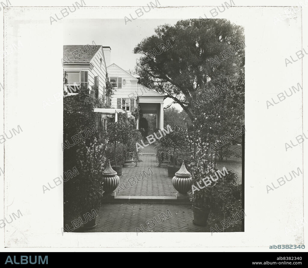 FRANCES BENJAMIN JOHNSTON. The Orchard, James Lawrence Breese house, 151 Hill Street, Southampton, New York, 1912. House Architecture: McKim, Mead & White, 1898-1907. Landscape: McKim, Mead & White, 1898-1907.
