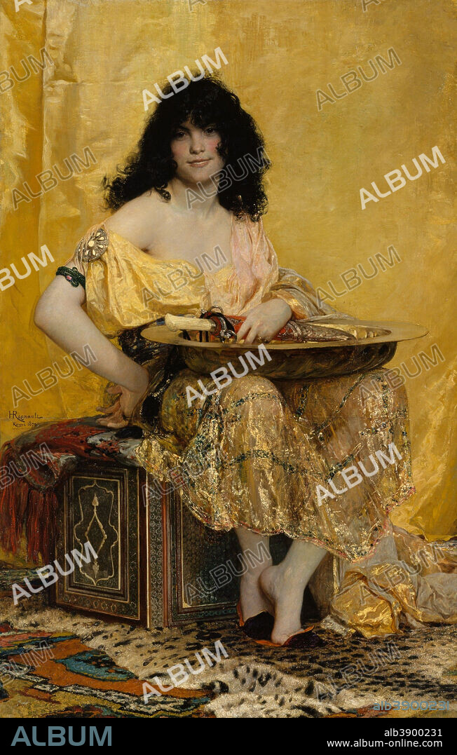 HENRI REGNAULT. Salome. Date/Period: 1870. Painting. Oil on canvas. Height: 160 cm (62.9 in); Width: 102.9 cm (40.5 in).