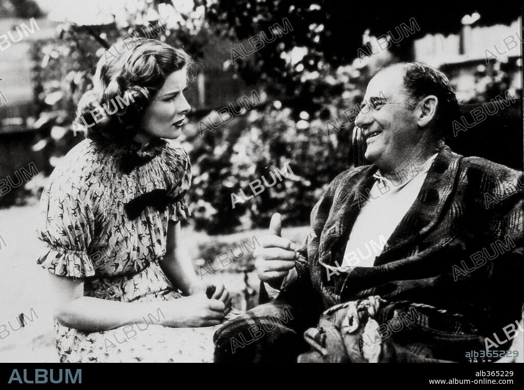 FRED STONE and KATHARINE HEPBURN in ALICE ADAMS, 1935, directed by GEORGE STEVENS. Copyright RKO.