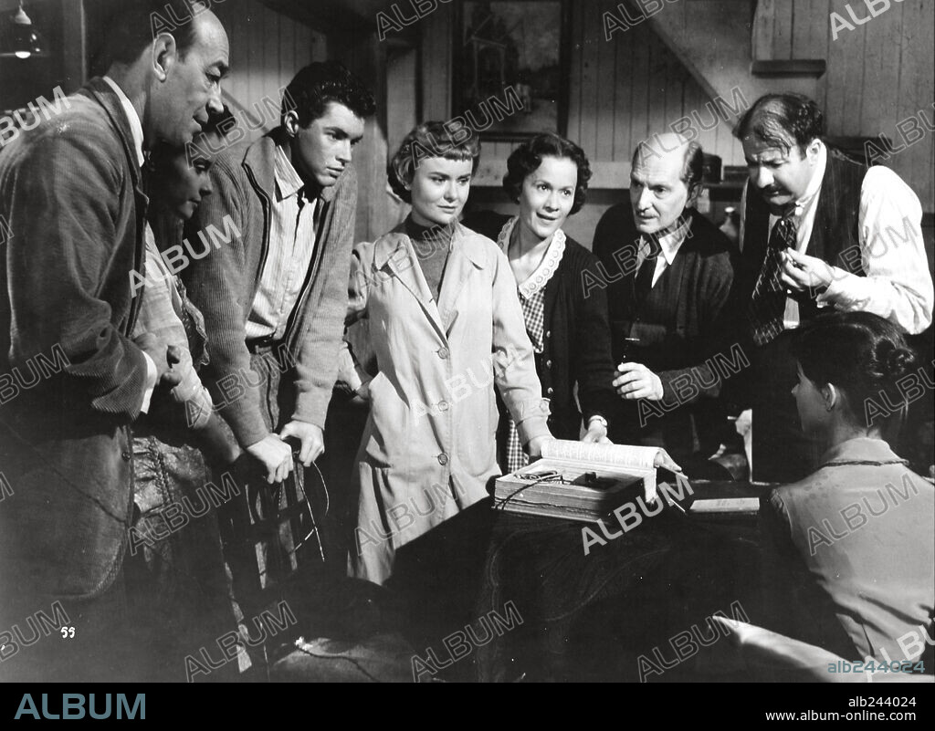 JOSEPH SCHILDKRAUT in THE DIARY OF ANNE FRANK, 1959, unter der Regie von GEORGE STEVENS. Copyright 20TH CENTURY FOX.