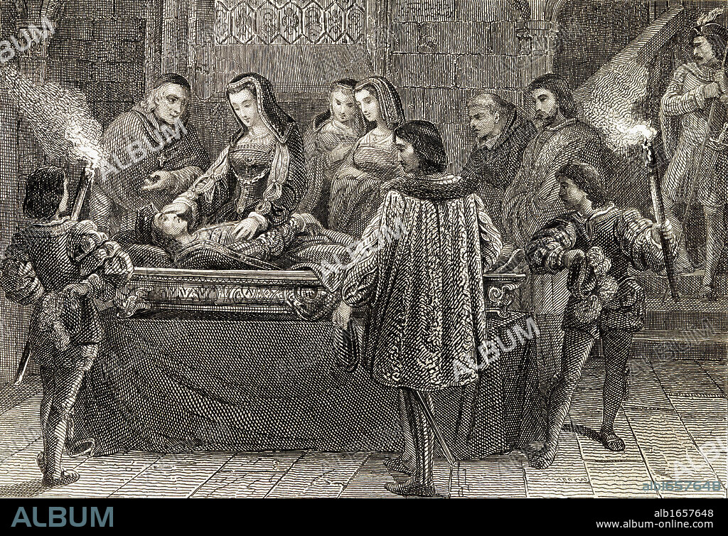 Juana la Loca and Felipe el Hermoso, 1478-1506. The death of Felipe el Hermoso.