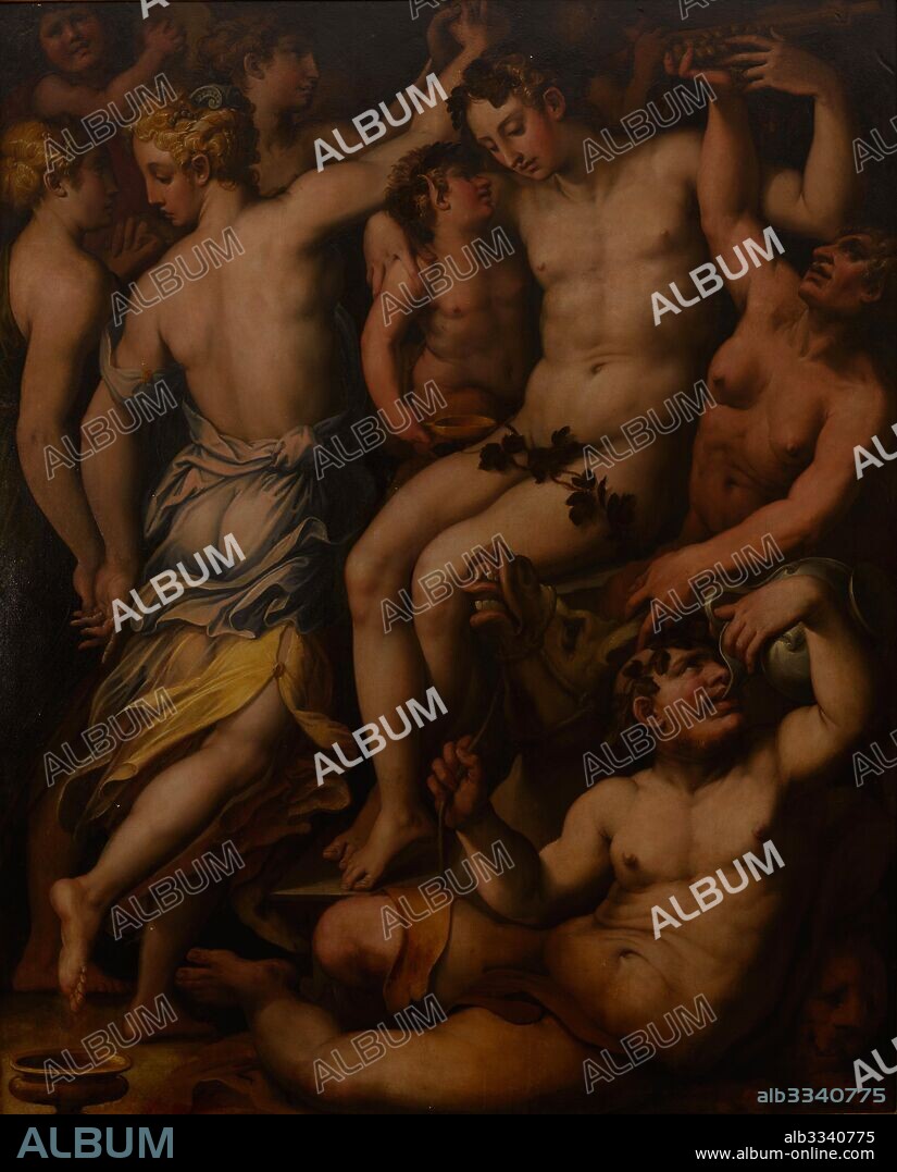 GIORGIO VASARI. The Triumph of Bacchus.