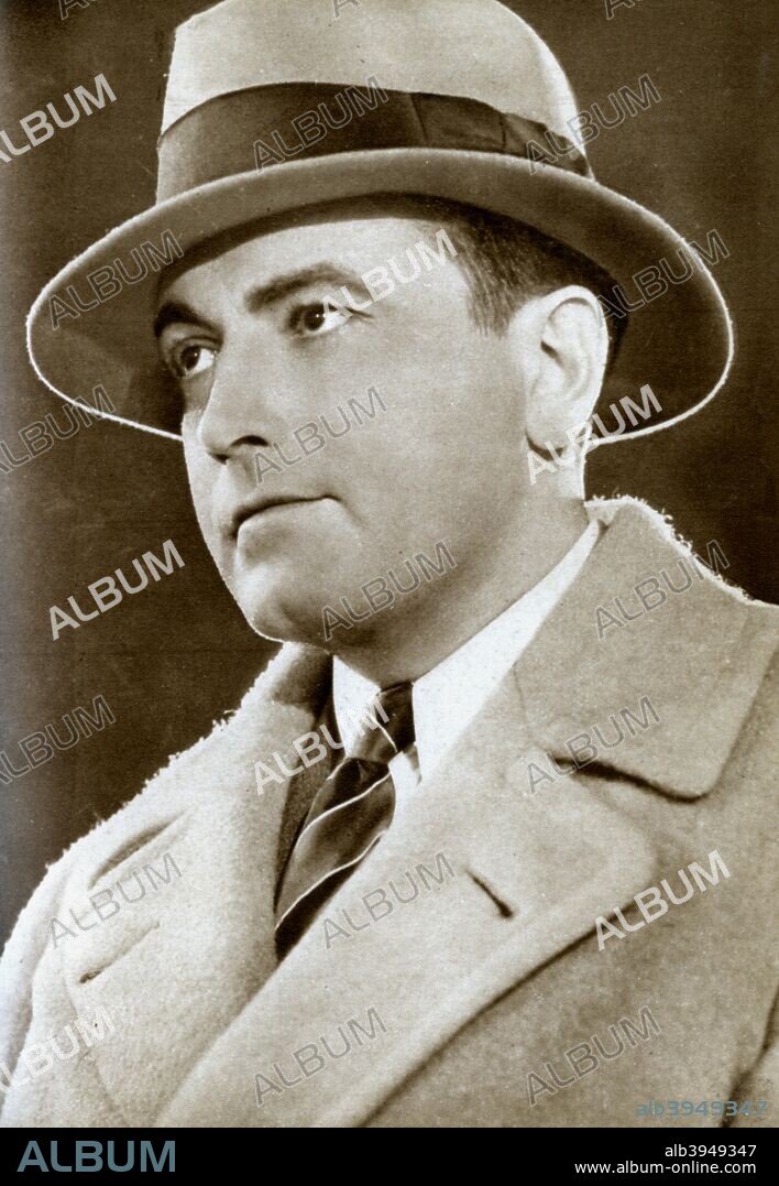 Richard Barthelmess, American actor, 1933. Barthelmess (1895-1963) was a star of silent films whose career declined with the advent of talking pictures.