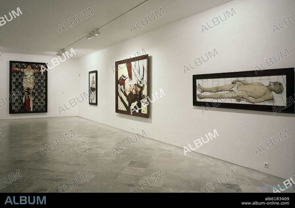 EXPOSICION DE PINTURAS DE BILJANA DJURDJEVIC - PINTURA SERBIA - 2004.