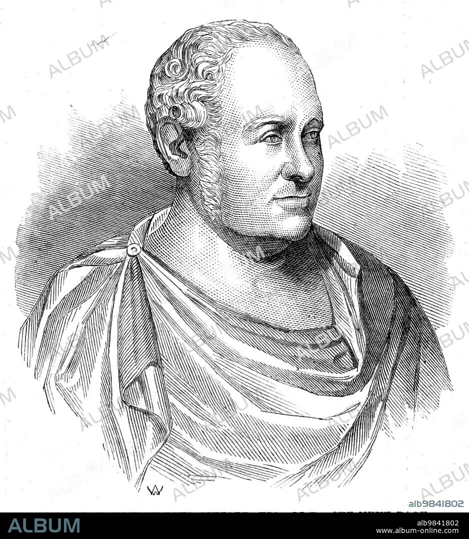 The Late Stanley Lees Giffard, Esq., LL.D., 1858. Portrait of a '...distinguished political writer': founder and first editor of The Standard, a London newspaper. 'Dr. Giffard was well known...as having defended in the daily and quarterly press the doctrines that are now called Tory, and having exerted in their defence ability of a high order, a large amount of various learning, and much wit and eloquence...In 1811 he was called to the bar in England, but shortly afterwards devoted himself to literature, having entered on an engagement to write for the St. James's Chronicle, and contribute to the periodical literature of the day. In 1827 the Standard was started, to oppose Mr. Canning's views on the Roman Catholic claims, and Dr. Giffard undertook its direction. With the reputation of that paper as the champion of extreme Protestant opinions Dr. Giffard's name has been chiefly identified. He contributed also, however, to the Quarterly, from which circumstance he was frequently confounded with William Gifford, with whose opinions on many literary subjects and his mode of expressing them he did not always coincide. Dr. Giffard was a man of exceedingly studious habits, possessing an unexampled amount of the results of reading'. From "Illustrated London News", 1858.