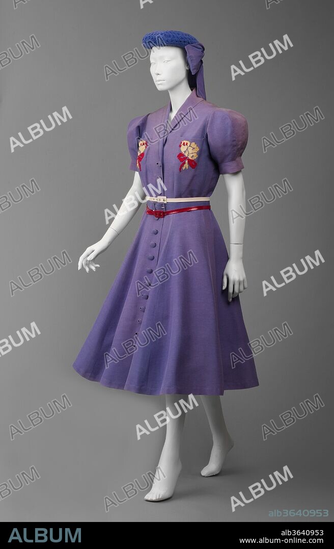 Wedding ensemble. Culture: French. Design House: House of Lanvin (French, founded 1889). Designer: Jeanne Lanvin (French, 1867-1946). Date: 1940.