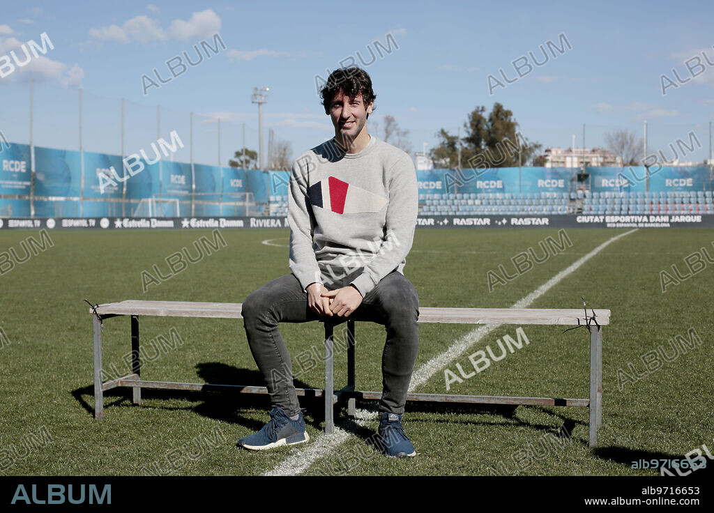 Barcelona, 02/21/2018. Esteban Granero, RCD Español player, at the facilities of the Dani Jarque Sports City, in Sant Adrià de Besós. Photo: OCM. ARCHDC.