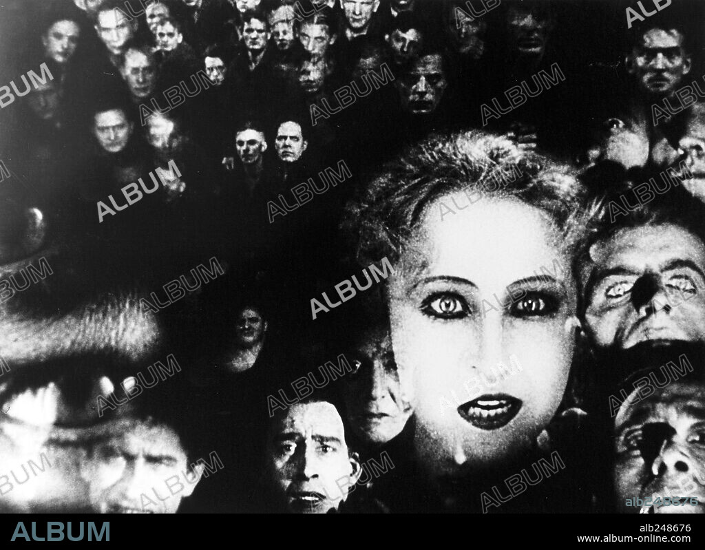 BRIGITTE HELM dans METROPOLIS, 1927, réalisé par FRITZ LANG. Copyright U.F.A.