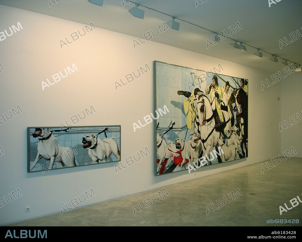EXPOSICION DE PINTURAS DE BILJANA DJURDJEVIC - PINTURA SERBIA - 2004.