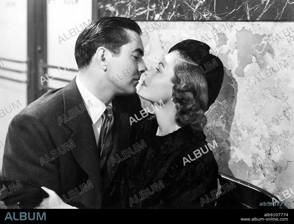 GENE TIERNEY y TYRONE POWER en ESE IMPULSO MARAVILLOSO, 1948 (THAT WONDERFUL URGE), dirigida por ROBERT B. SINCLAIR. Copyright 20TH CENTURY FOX.