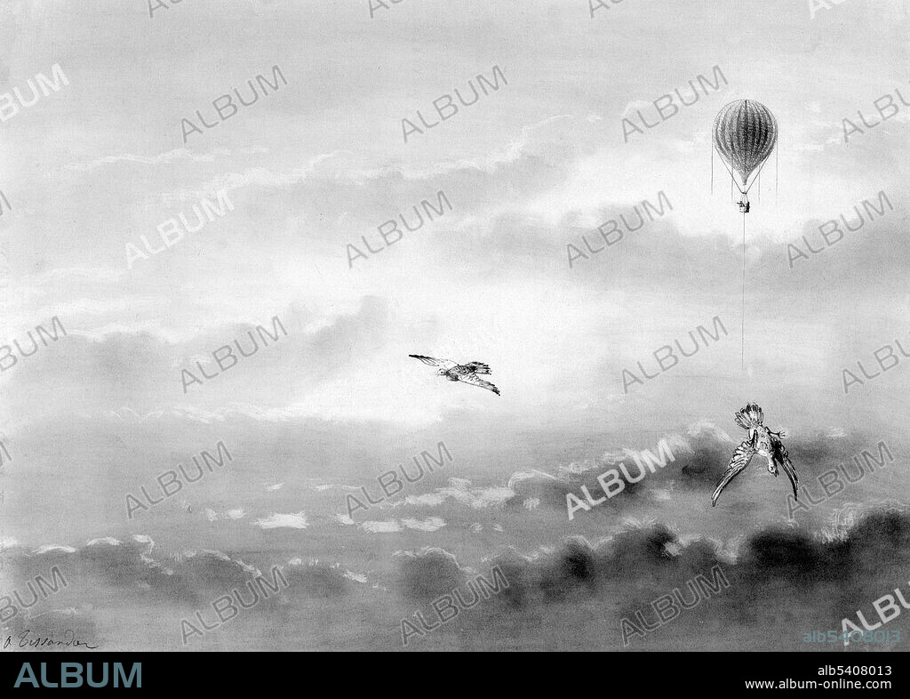 James Glaisher and Henry Tracey Coxwell, September 5, 1862