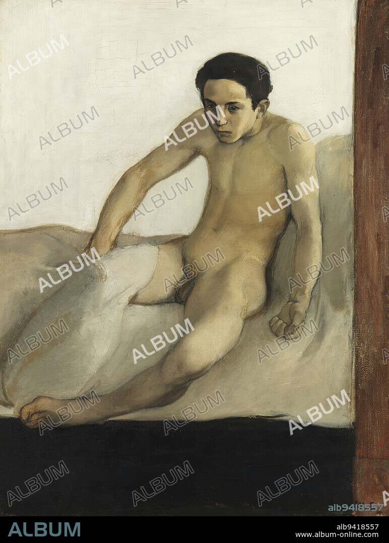 Magnus Enckell, 9.11.1870, Hamina, 27.11.1925, Stockholm, The Awakening, 1894, 113 × 85.5 cm, oil, oil on canvas.
