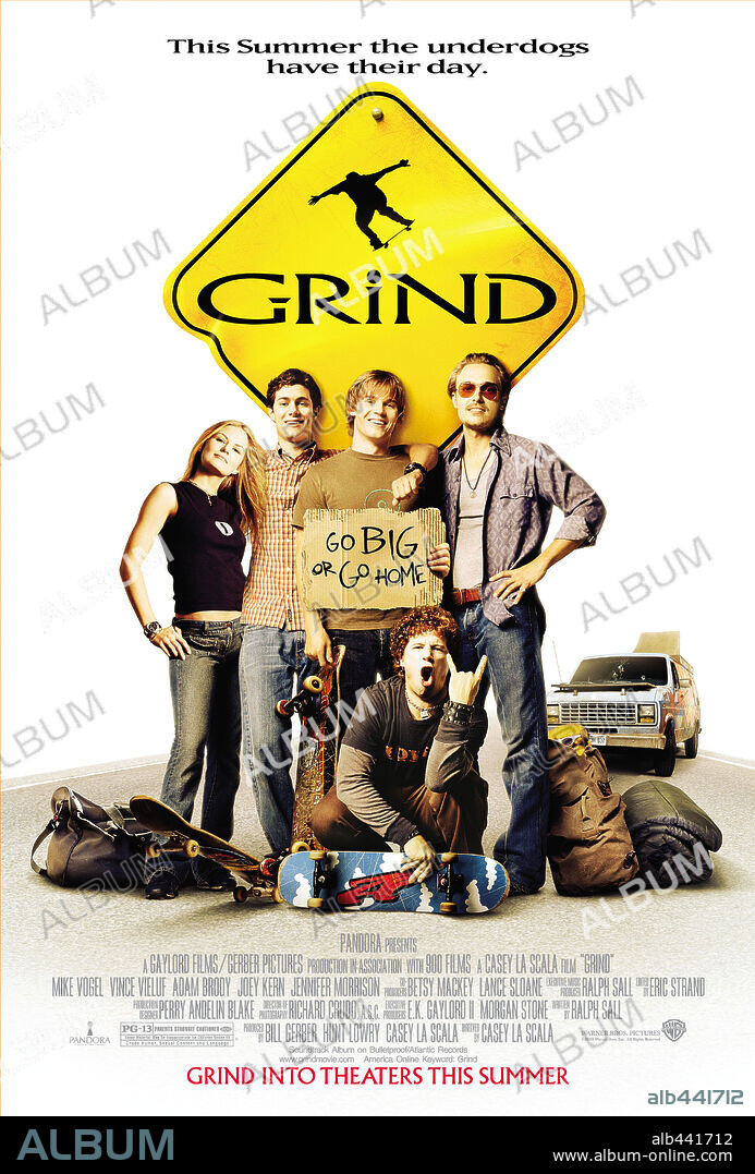 Poster of GRIND, 2003, directed by CASEY LA SCALA. Copyright WARNER BROS. PICTURES.