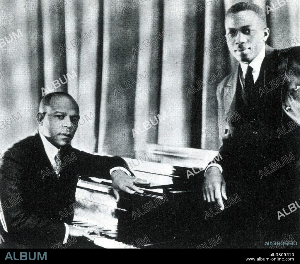 John Rosamond Johnson (August 11, 1873 - November 11, 1954) was an Bahamian-American composer and singer during the Harlem Renaissance. He was trained at the New England Conservatory and studied in London. After moving to NYC, he began his show business career along with his brother, James Weldon Johnson, and Bob Cole. He is most notable as the composer of the hymn "Lift Every Voice and Sing" which has come to be known in the US as the "Black National Anthem". With his own ensembles, The Harlem Rounders and The Inimitable Five, he toured, and performed in Negro spiritual concerts with Emmanuel Taylor Gordon. During the 1930s, he sang the role of Frazier in the original production of Gershwin's Porgy and Bess, taking roles in other dramas as well. He died in 1954 at the age of 81. Emmanuel Taylor Gordon (April 29, 1893 - May 5, 1971) was a singer and vaudeville performer associated with the Harlem Renaissance. His career faded after the 1920s, and in 1959 he retired to White Sulphur Springs, where he died in 1971. In addition to his singing career, Gordon is remembered today for his 1929 autobiography, Born to Be, which recounts his youth as an African-American in small town Montana, and his experiences in 1920s Harlem.