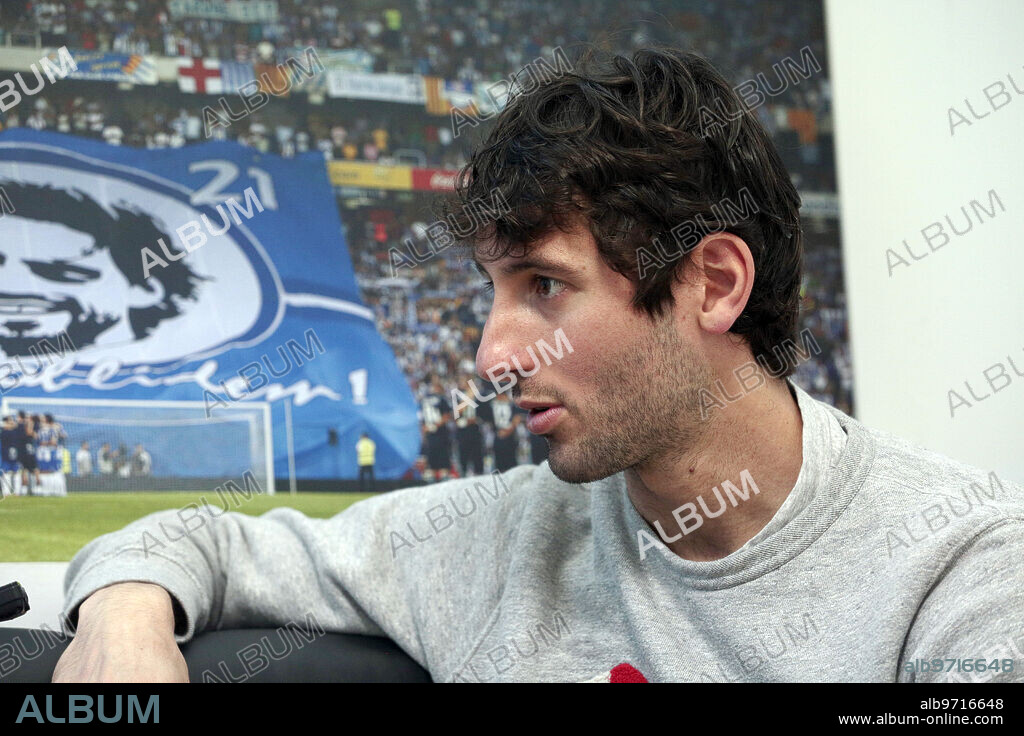 Barcelona, 21/02/2018. Esteban Granero, jugador del RCD Español, en las instalaciones de la Ciudad Deportiva Dani Jarque, en Sant Adrià de Besós. Foto: OCM. ARCHDC.